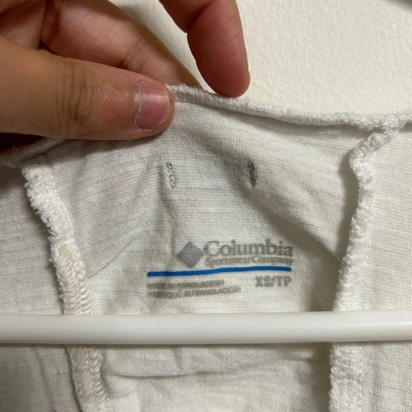 Columbia White  Tank Top - Picture 3 of 3